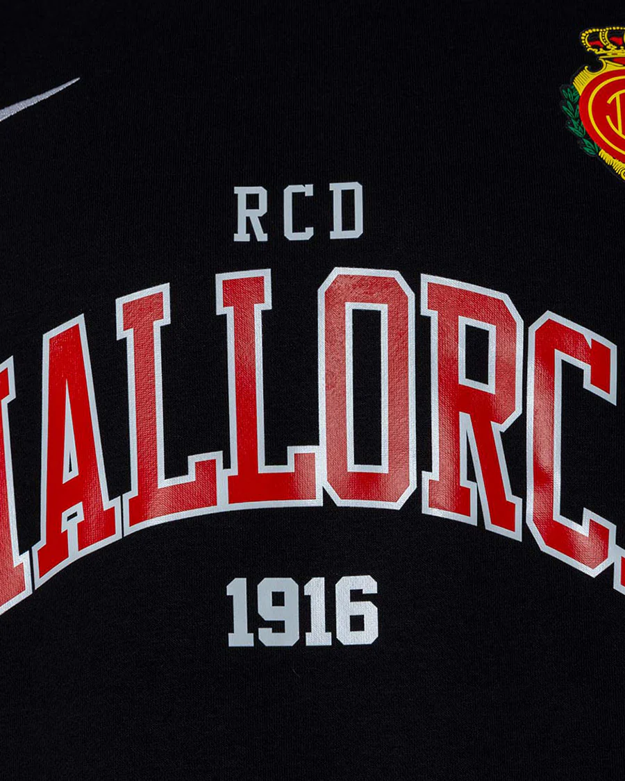 Sudadera Fanswear Crew Club 1916 Negra - Image 4